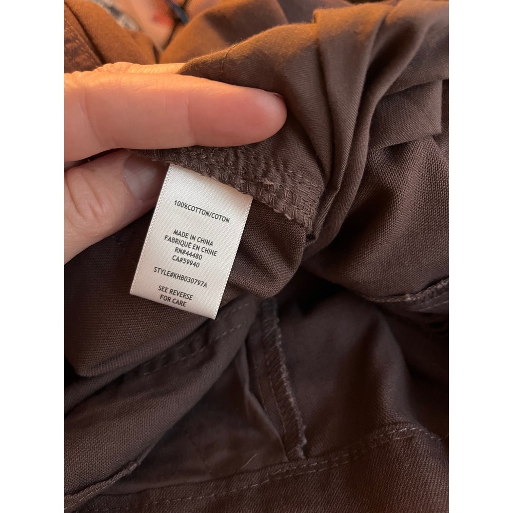 Tinseltown juniors Brown Cargo Pants Wide Leg Utility Trousers Size 13 NWT - Picture 2 of 5